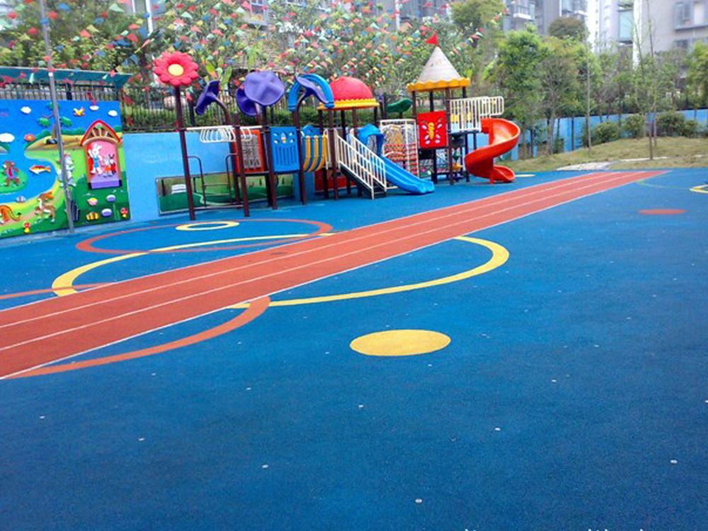「幼儿园塑胶跑道」有哪些材料？有哪些优缺点？
